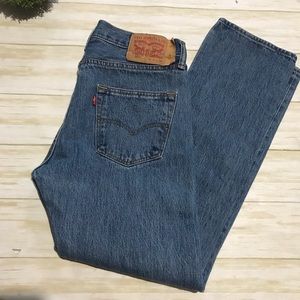Levi’s 501 XX Button Fly Medium Wash Rigid Denim Men’s Jeans Size 30x30